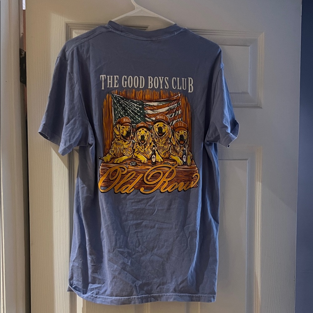 Old Row Comfort Colors Purple 'Good Boys Club' Tee